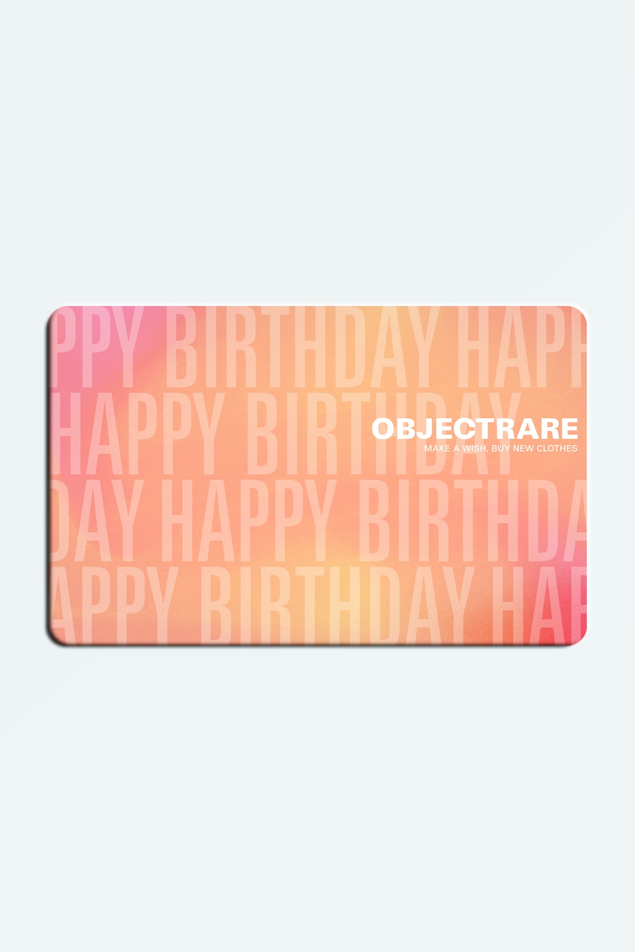 OBJECTRARE - Objectrare Digital Gift Card - Gift Cards available at Objectrare