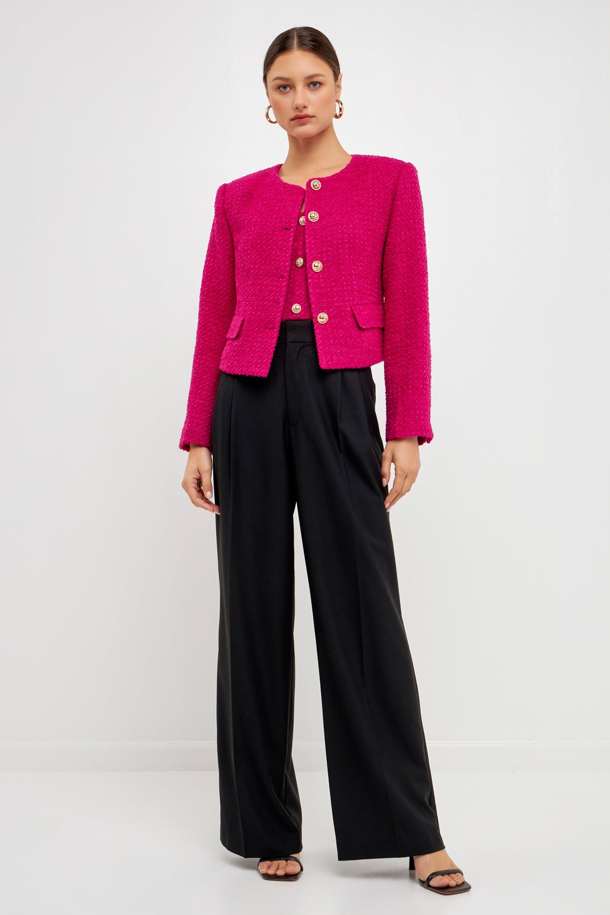 ENDLESS ROSE - Boucle Jacket - JACKETS available at Objectrare