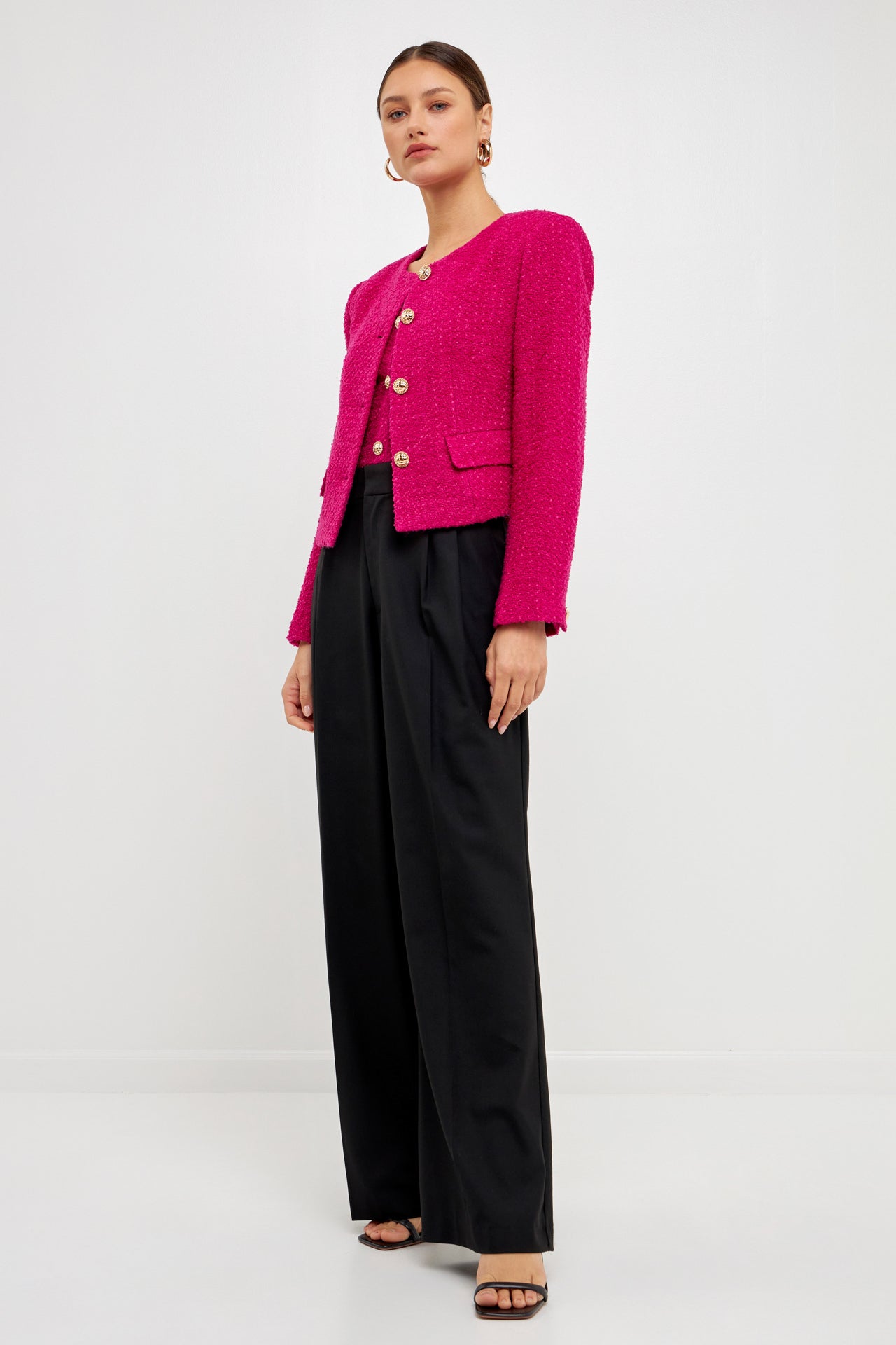 ENDLESS ROSE - Boucle Jacket - JACKETS available at Objectrare