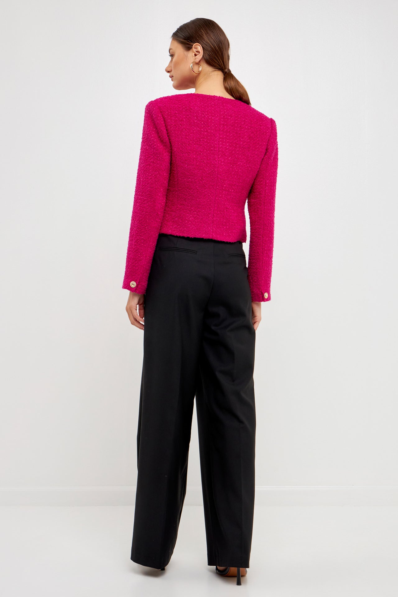 ENDLESS ROSE - Boucle Jacket - JACKETS available at Objectrare