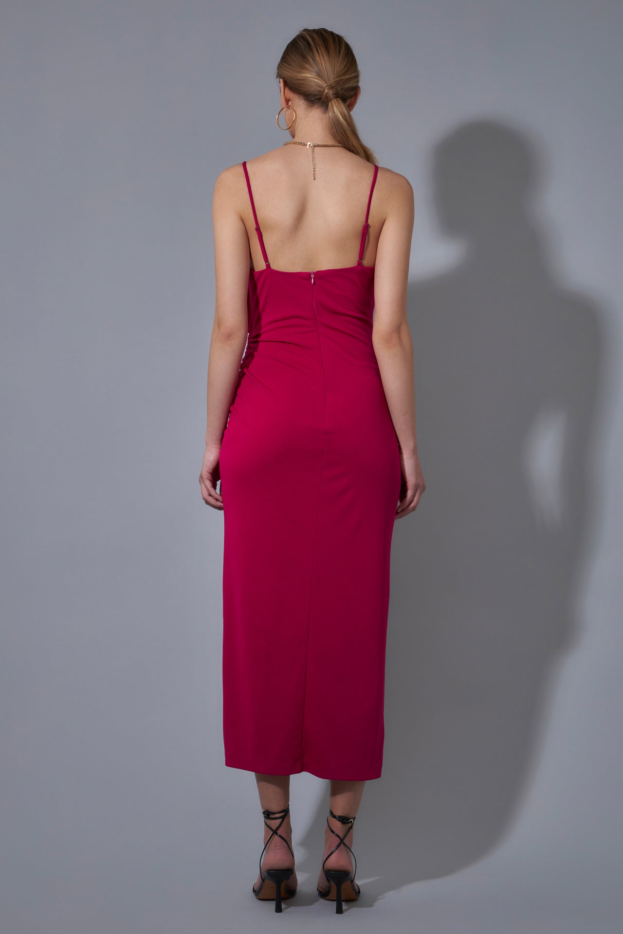 ENDLESS ROSE - Cowl Neck Maxi Dress - DRESSES available at Objectrare