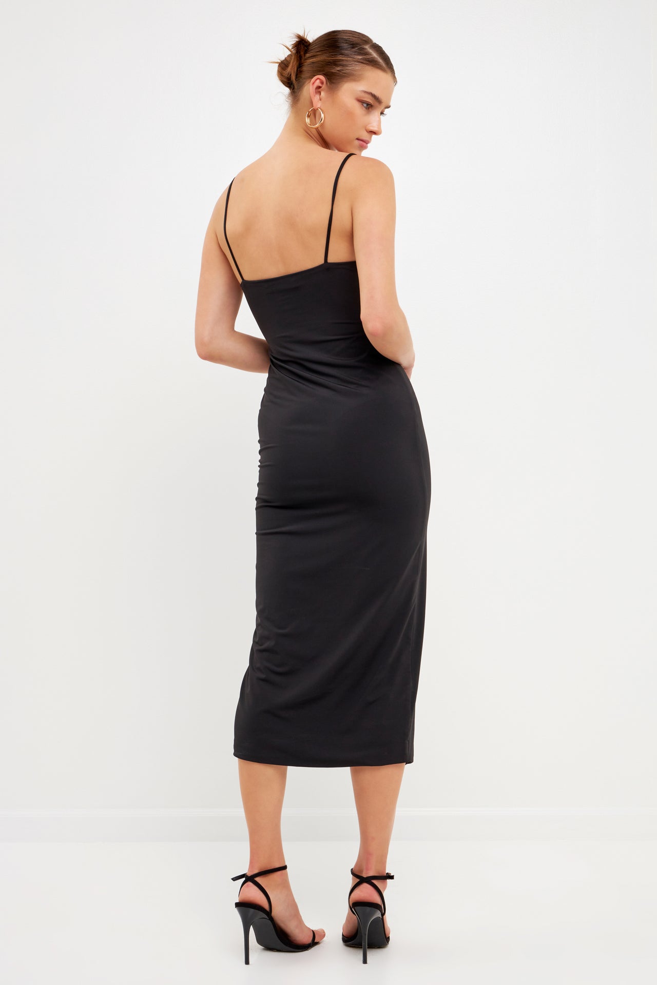 ENDLESS ROSE - Midi Slip Dress - DRESSES available at Objectrare