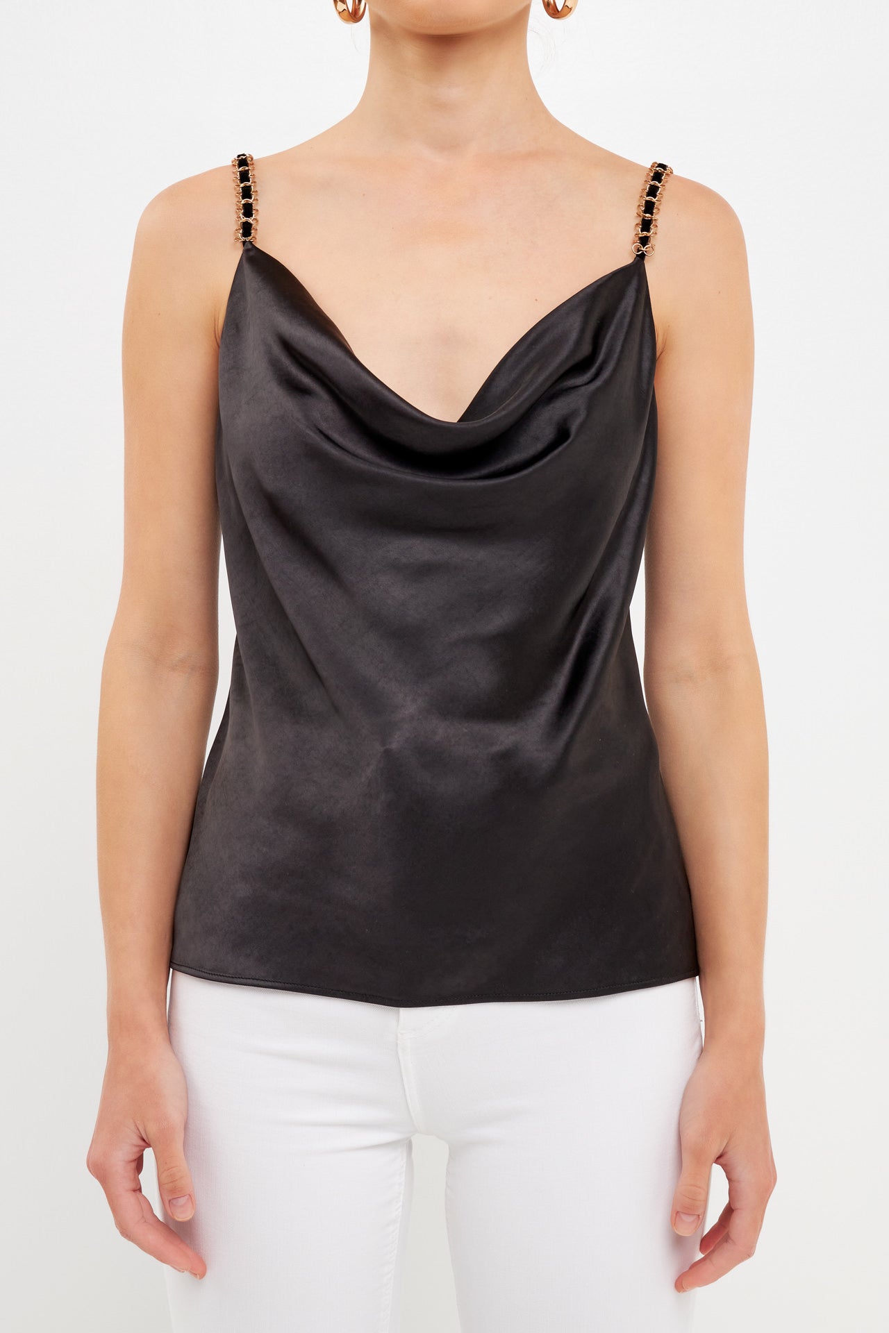 ENDLESS ROSE - Chain Strap Top - TOPS available at Objectrare