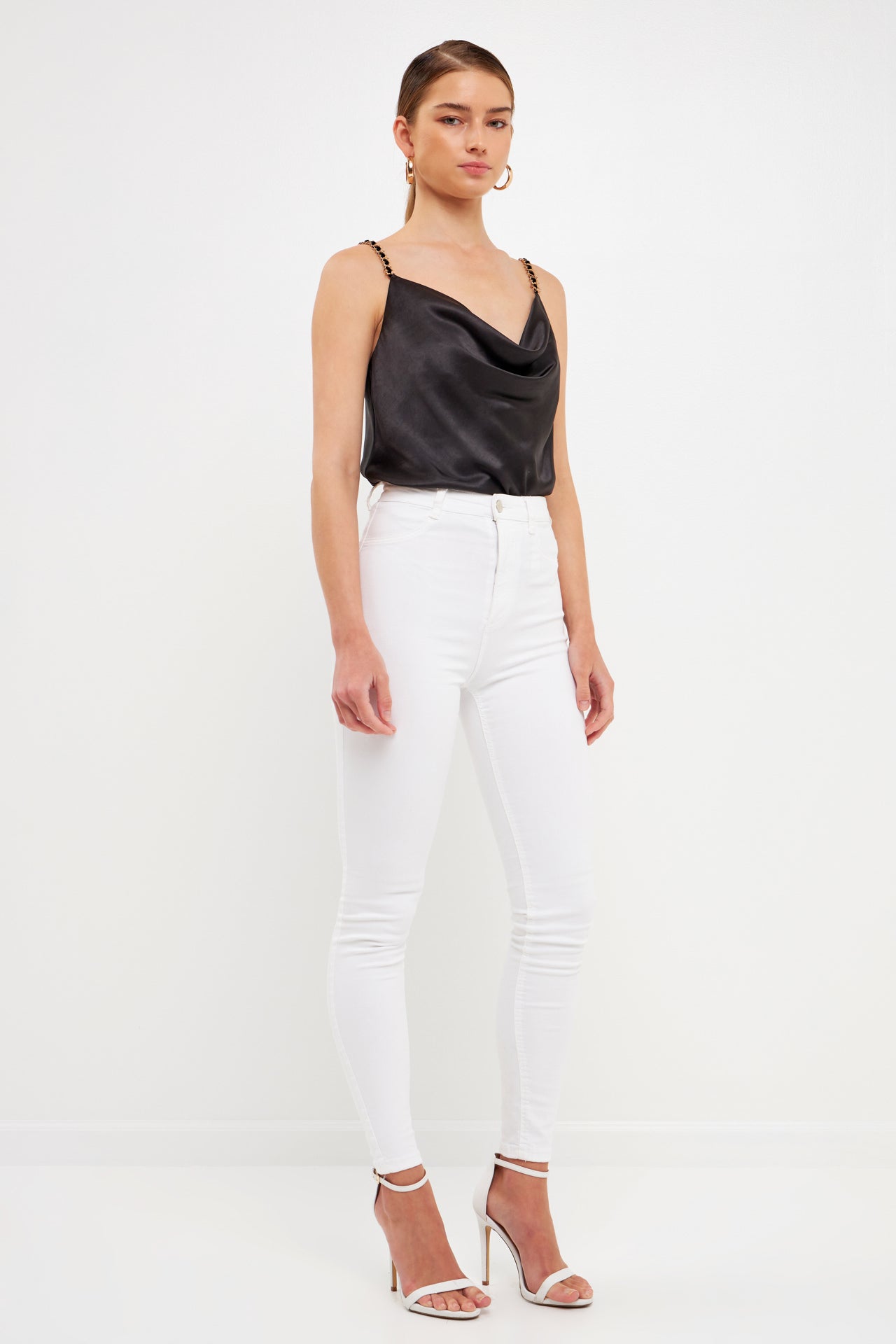 ENDLESS ROSE - Chain Strap Top - TOPS available at Objectrare