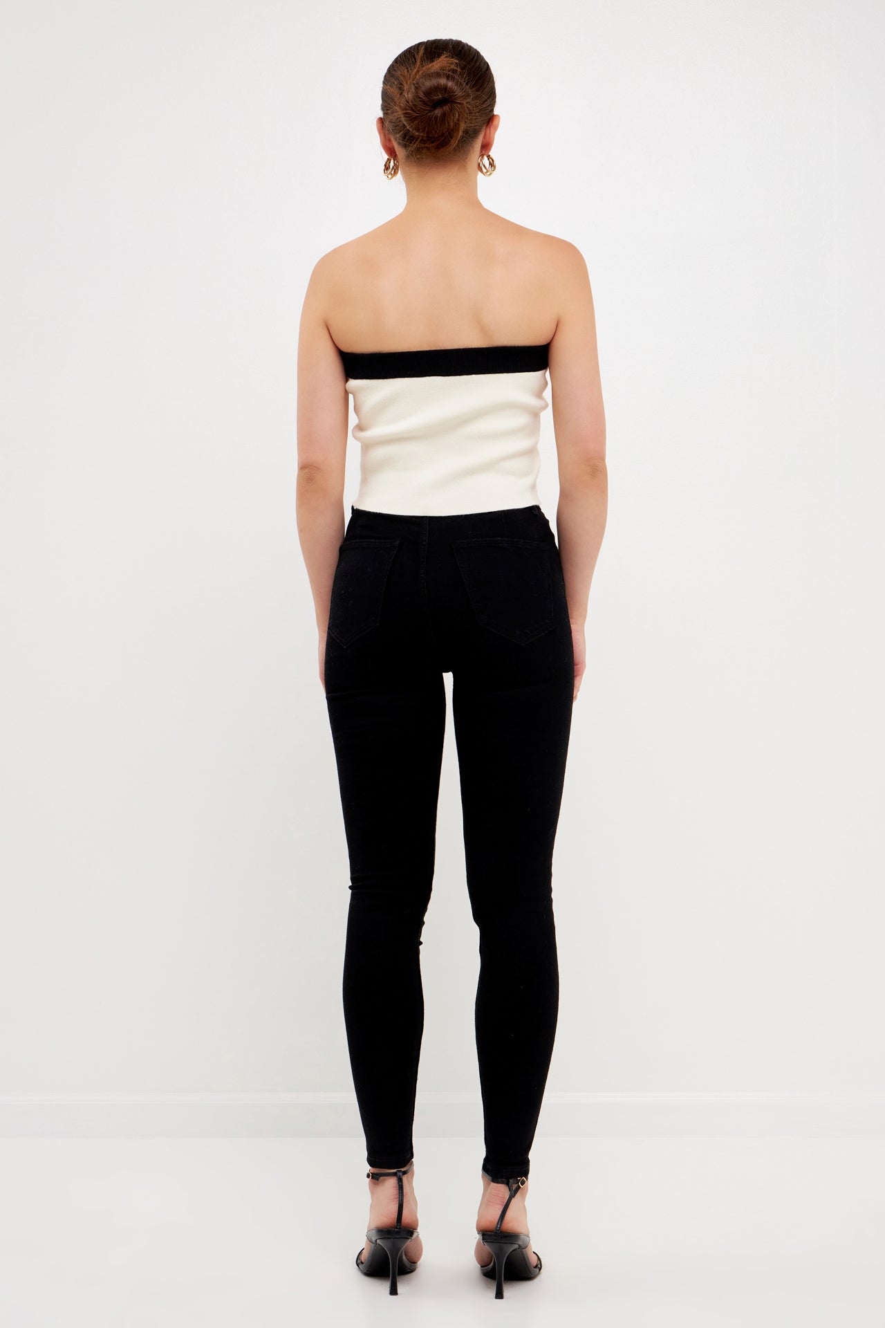 ENDLESS ROSE - Knit Tube Top - TOPS available at Objectrare