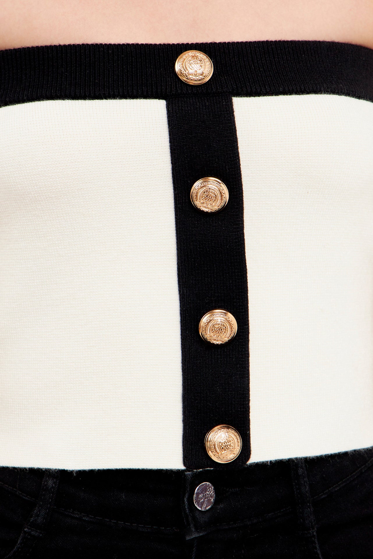 ENDLESS ROSE - Knit Tube Top - TOPS available at Objectrare