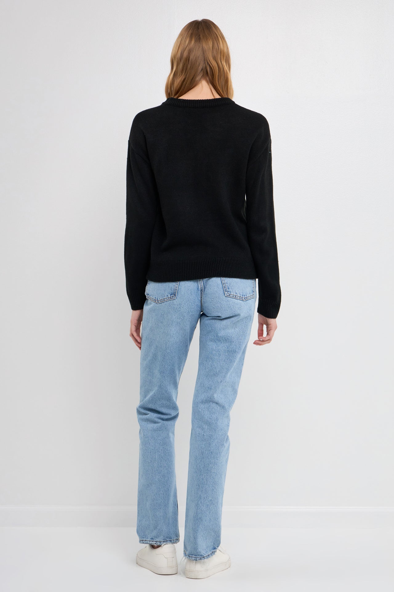 ENGLISH FACTORY - Love Sweater - SWEATERS & KNITS available at Objectrare