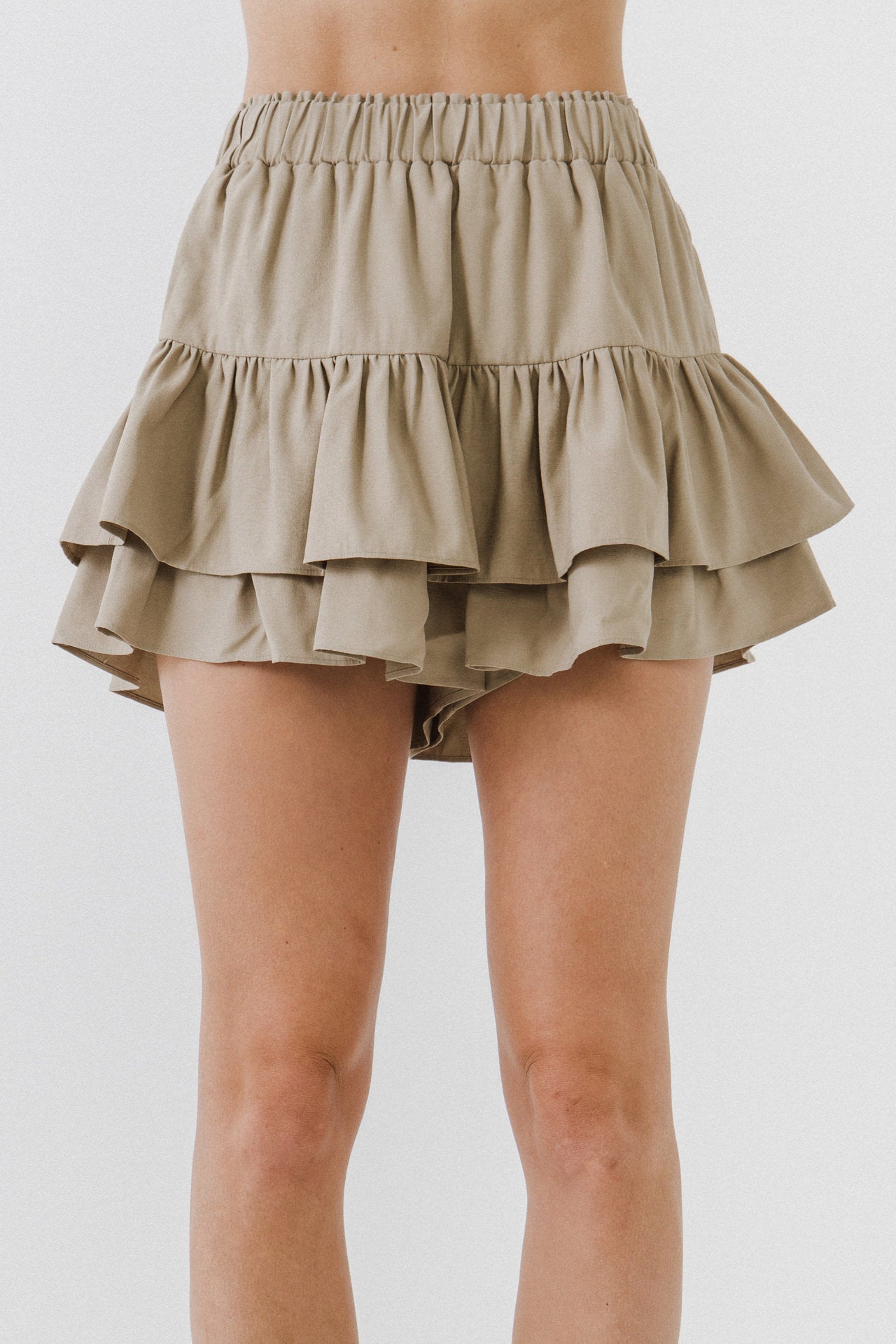 ENDLESS ROSE - Endless Rose - Ruffled Skort - SKORTS available at Objectrare