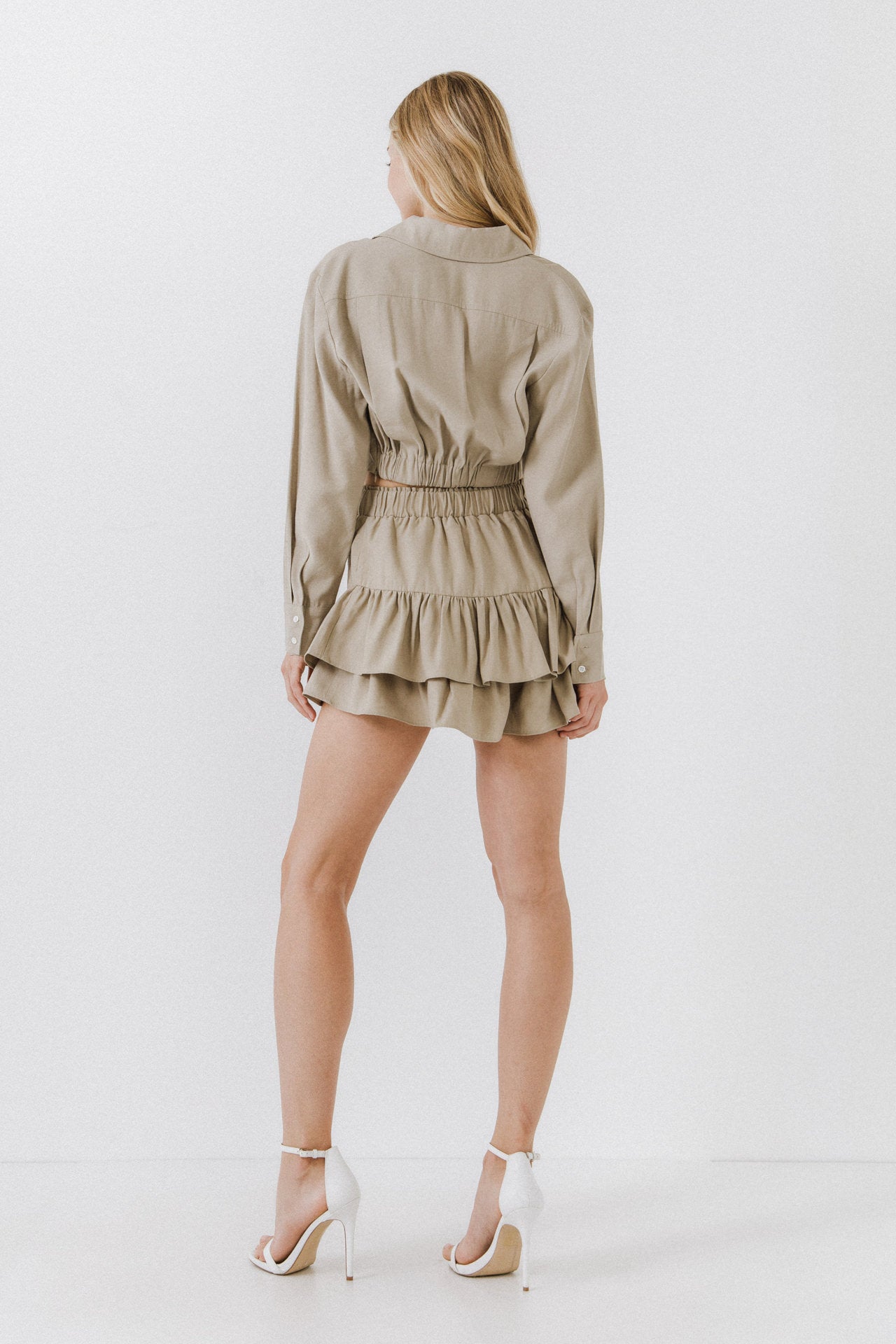 ENDLESS ROSE - Endless Rose - Ruffled Skort - SKORTS available at Objectrare