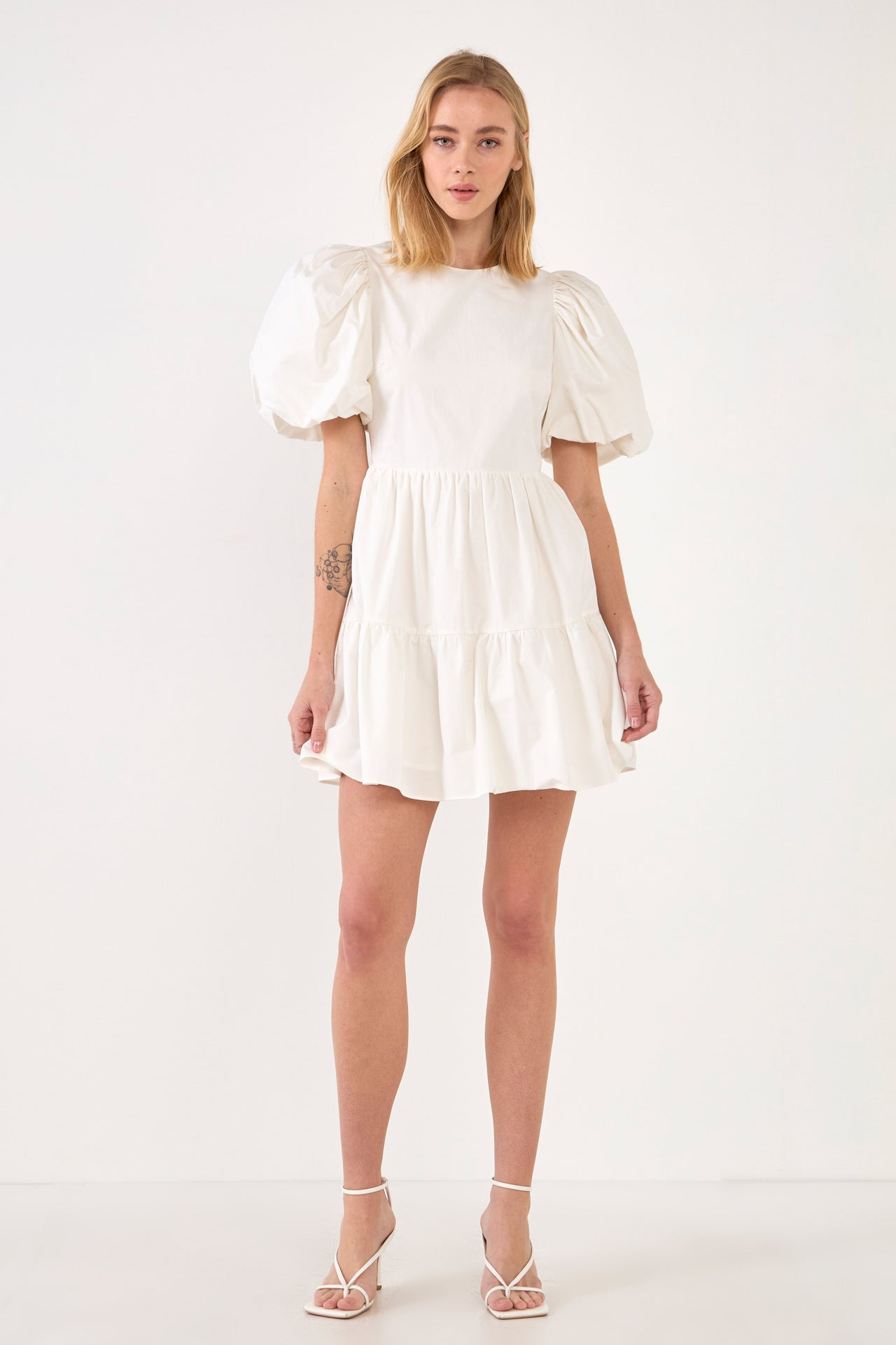 ENDLESS ROSE - Cut-out at Back Detail Mini Dress - DRESSES available at Objectrare