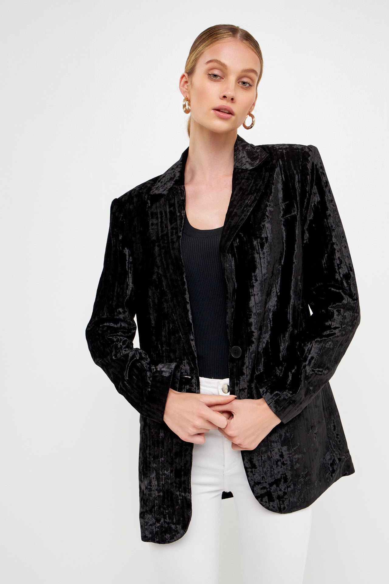 Black Velvet Jacket,multi Colour Floral Embroidery, Embellished Formal  Blazer for Women, Plus Size Jacket -  Hong Kong