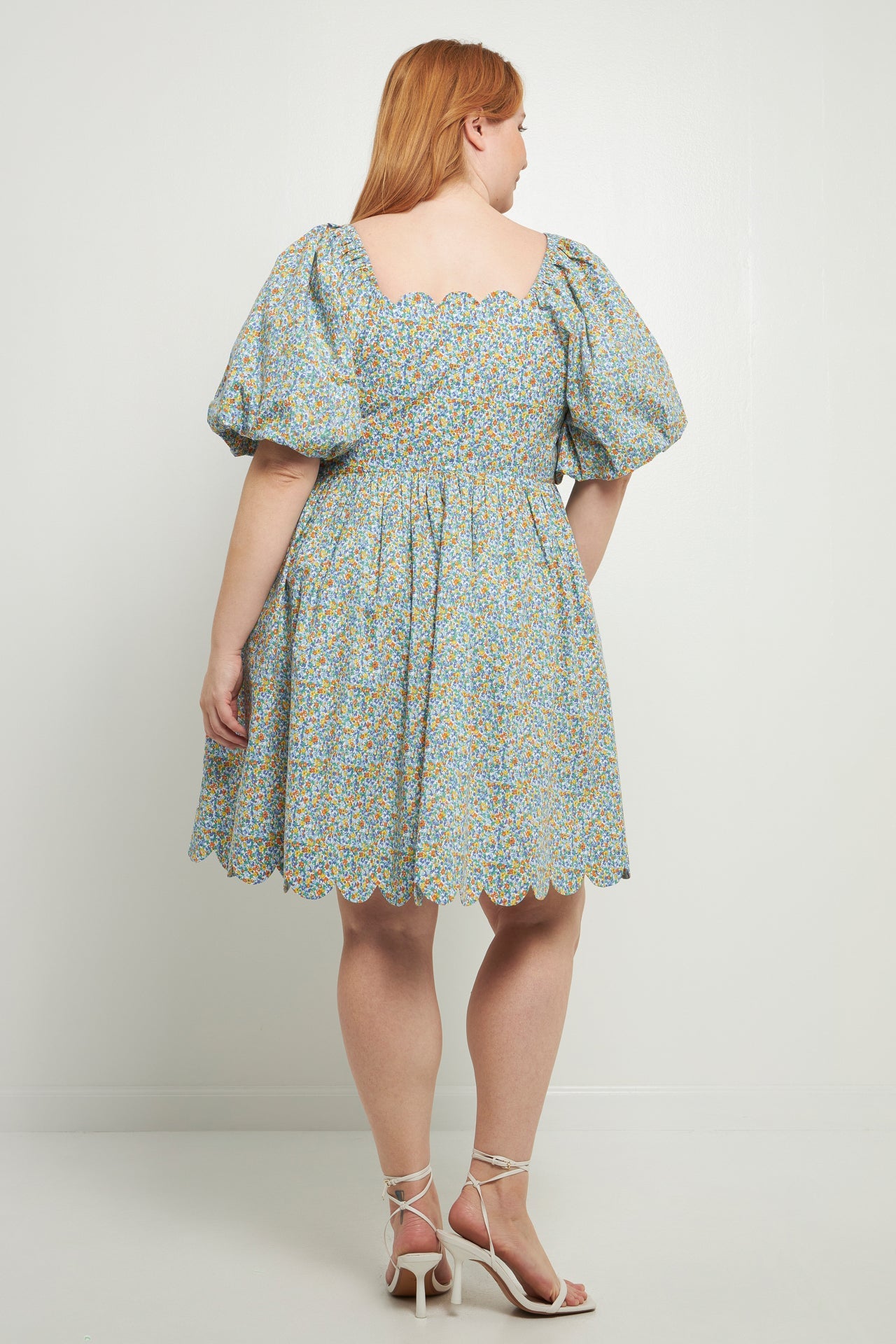 ENGLISH FACTORY - Scalloped Detail Dress - DRESSES available at Objectrare