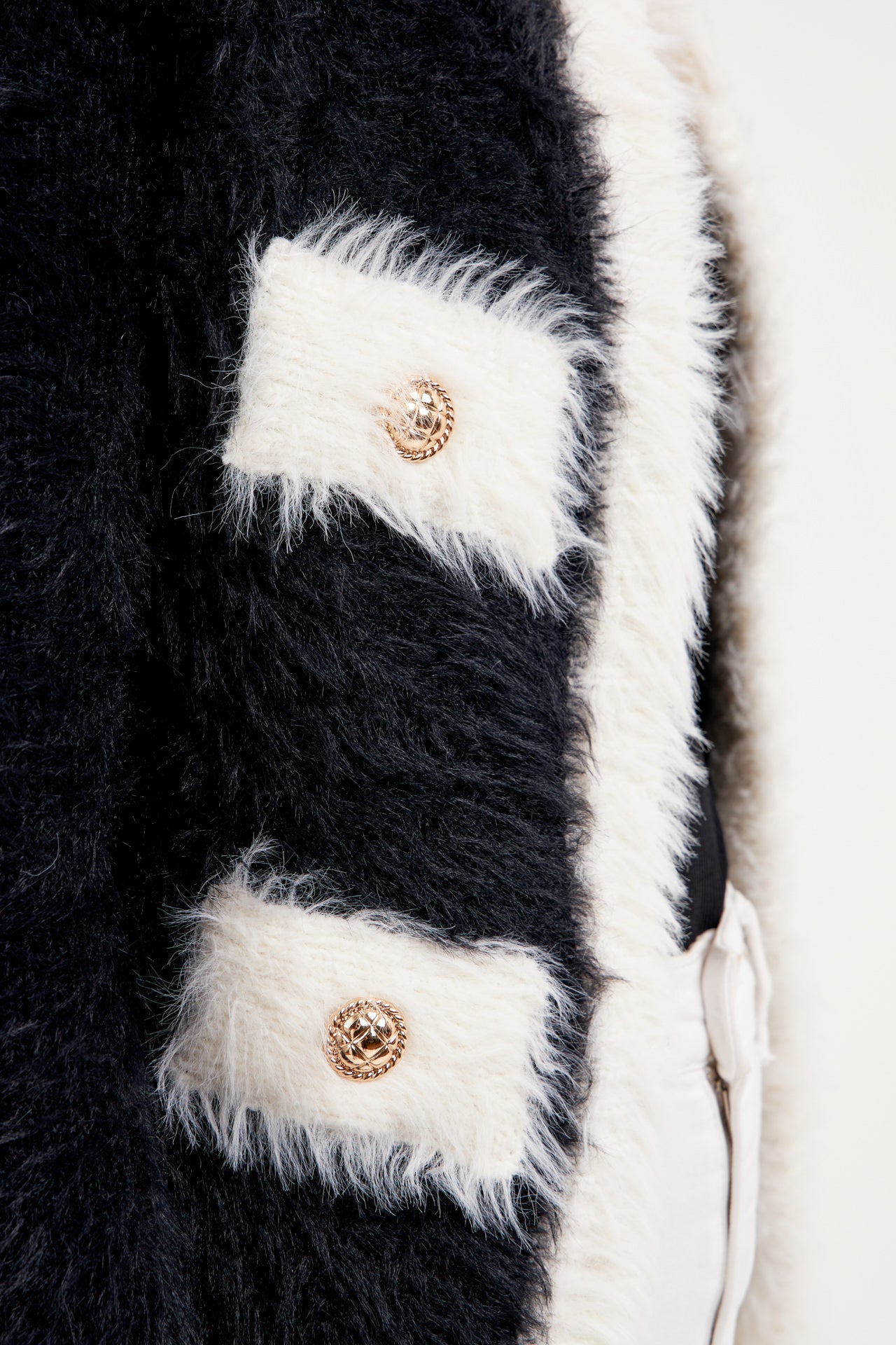ENDLESS ROSE - Fuzzy Cardigan - CARDIGANS available at Objectrare