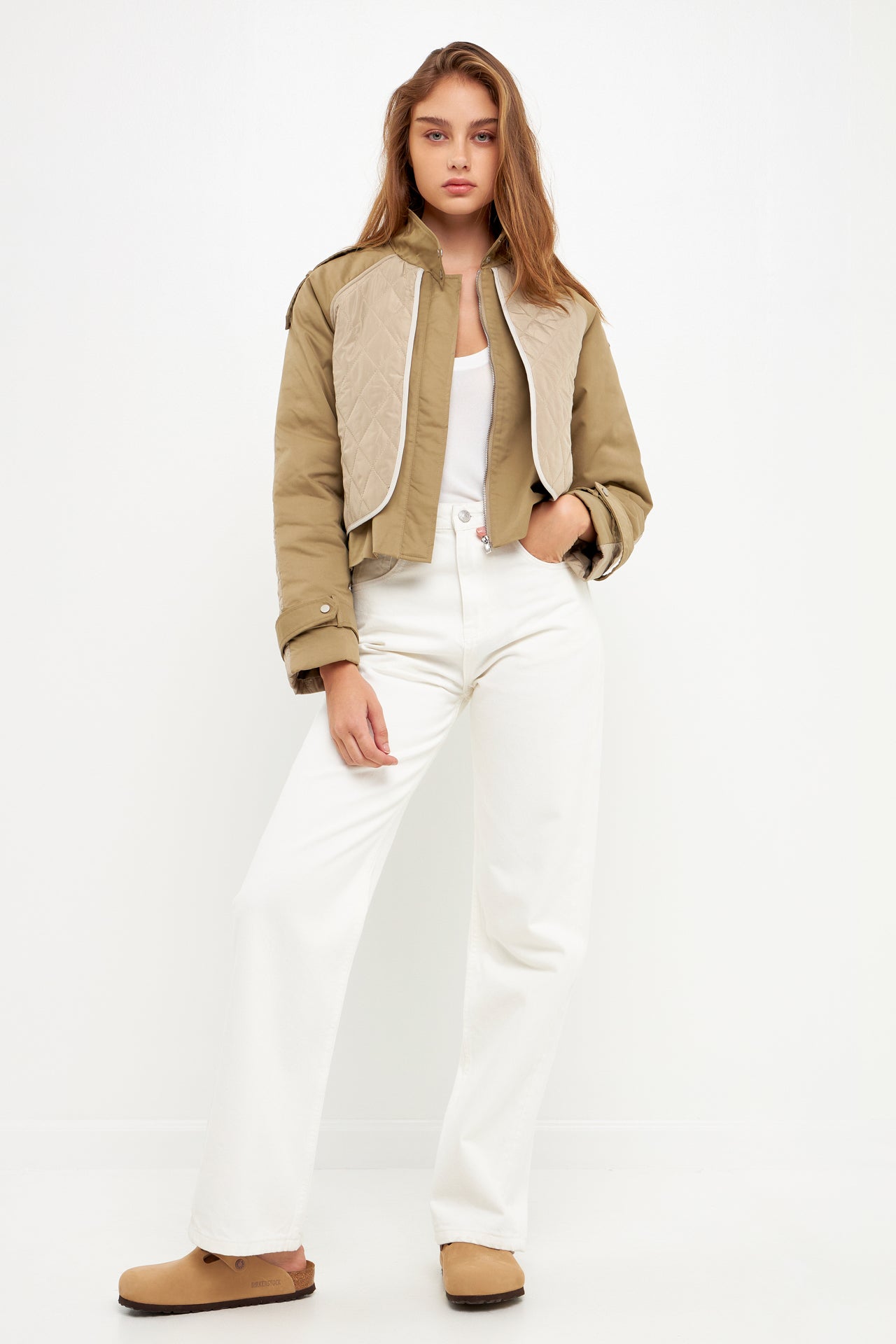 GREY LAB - Quilted Jacket - JACKETS available at Objectrare