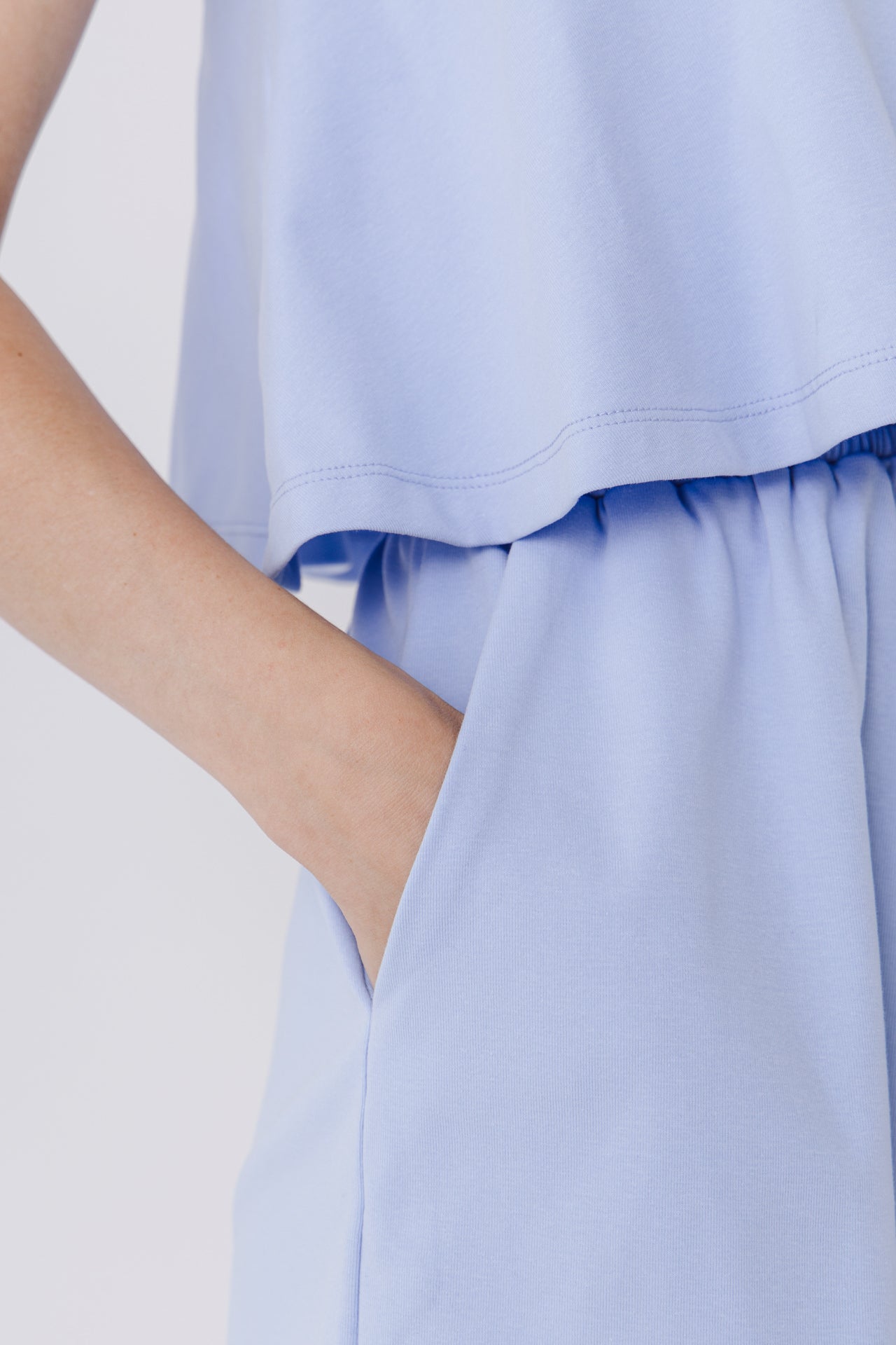 GREY LAB - Sleeveless Knit Romper - ROMPERS available at Objectrare