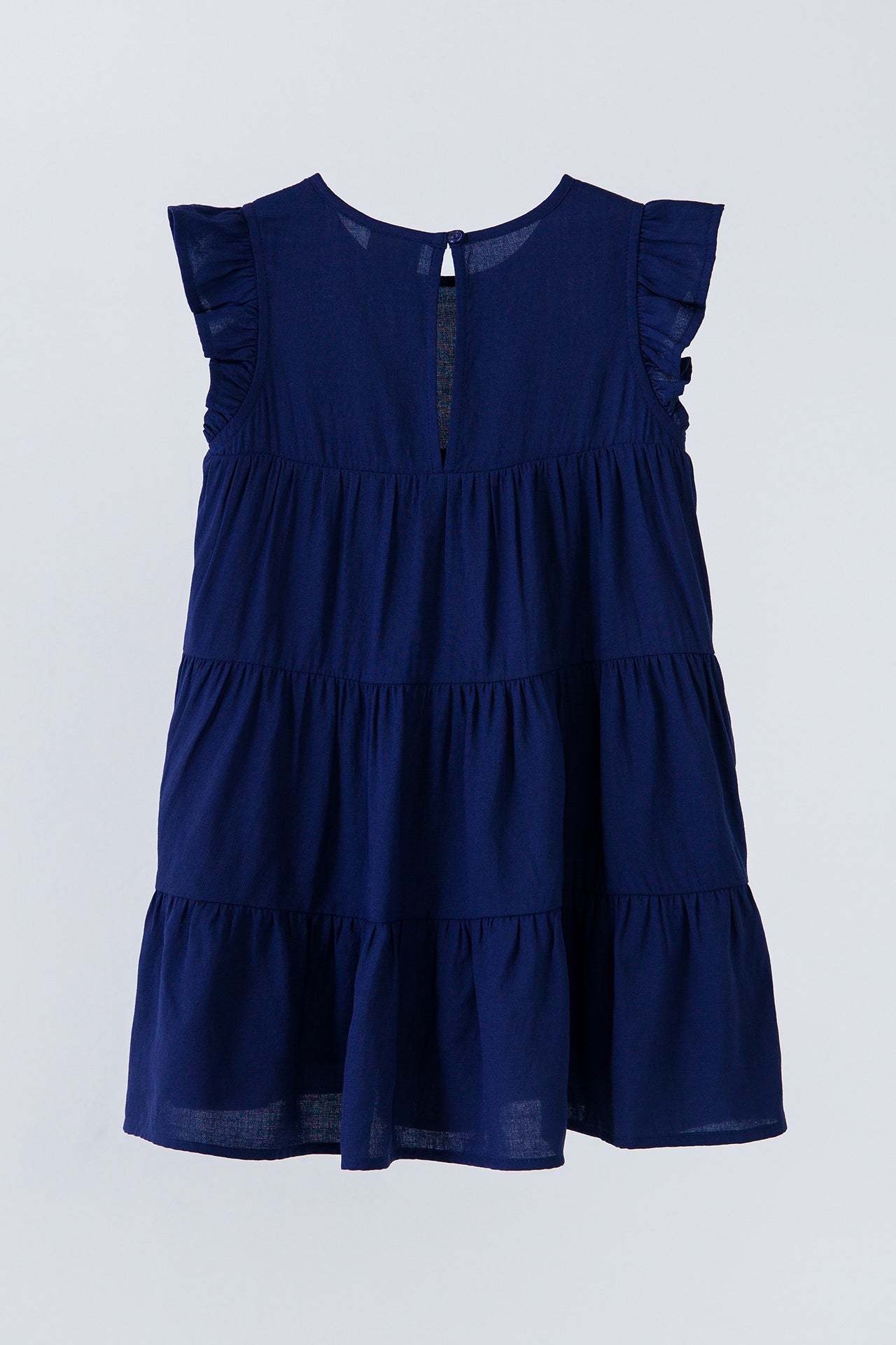 RECESS KIDS - Ruffled Tiered Babydoll Dress - DRESSES available at Objectrare