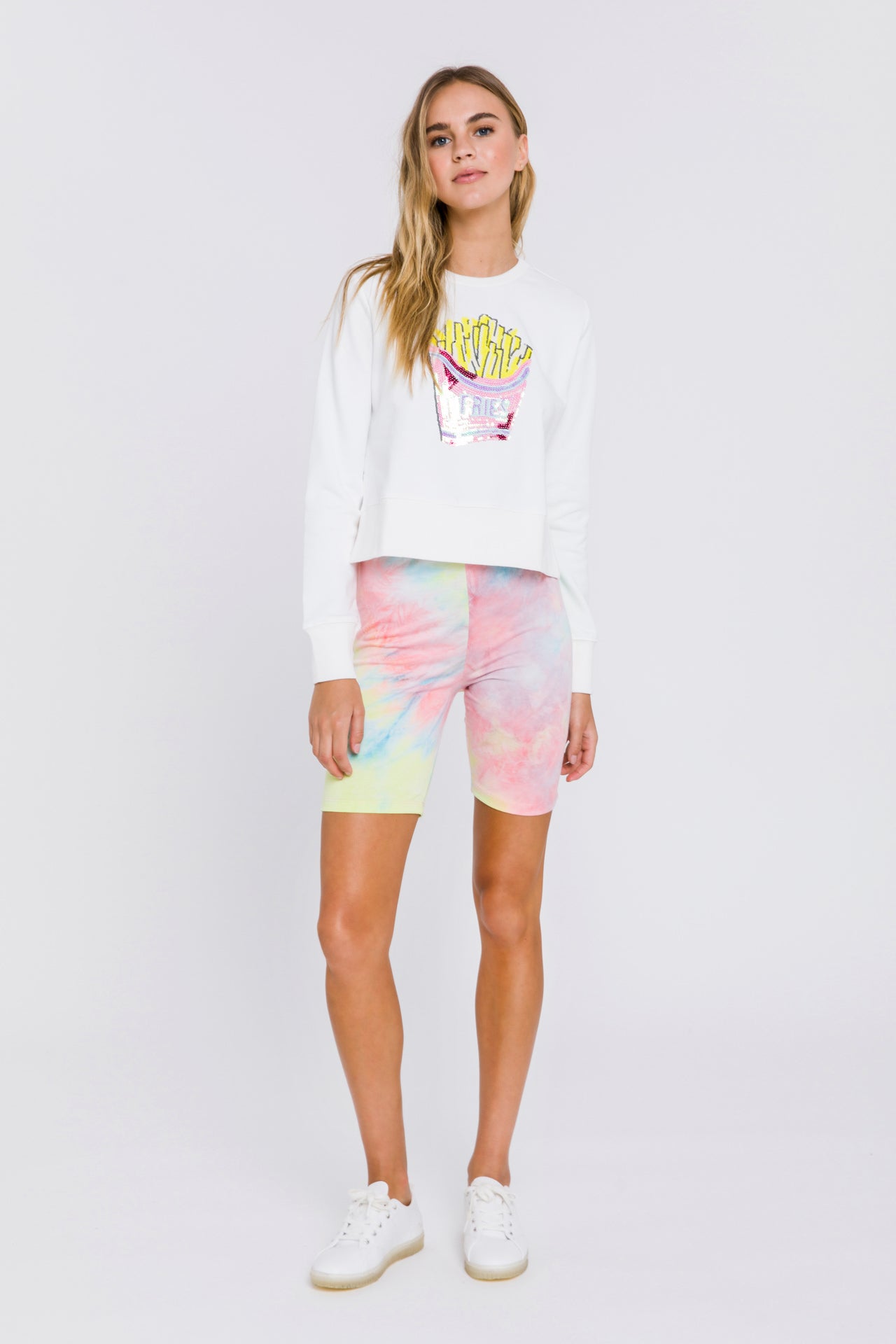 GREY LAB - Fries Patch Sweatshirt - TOPS available at Objectrare