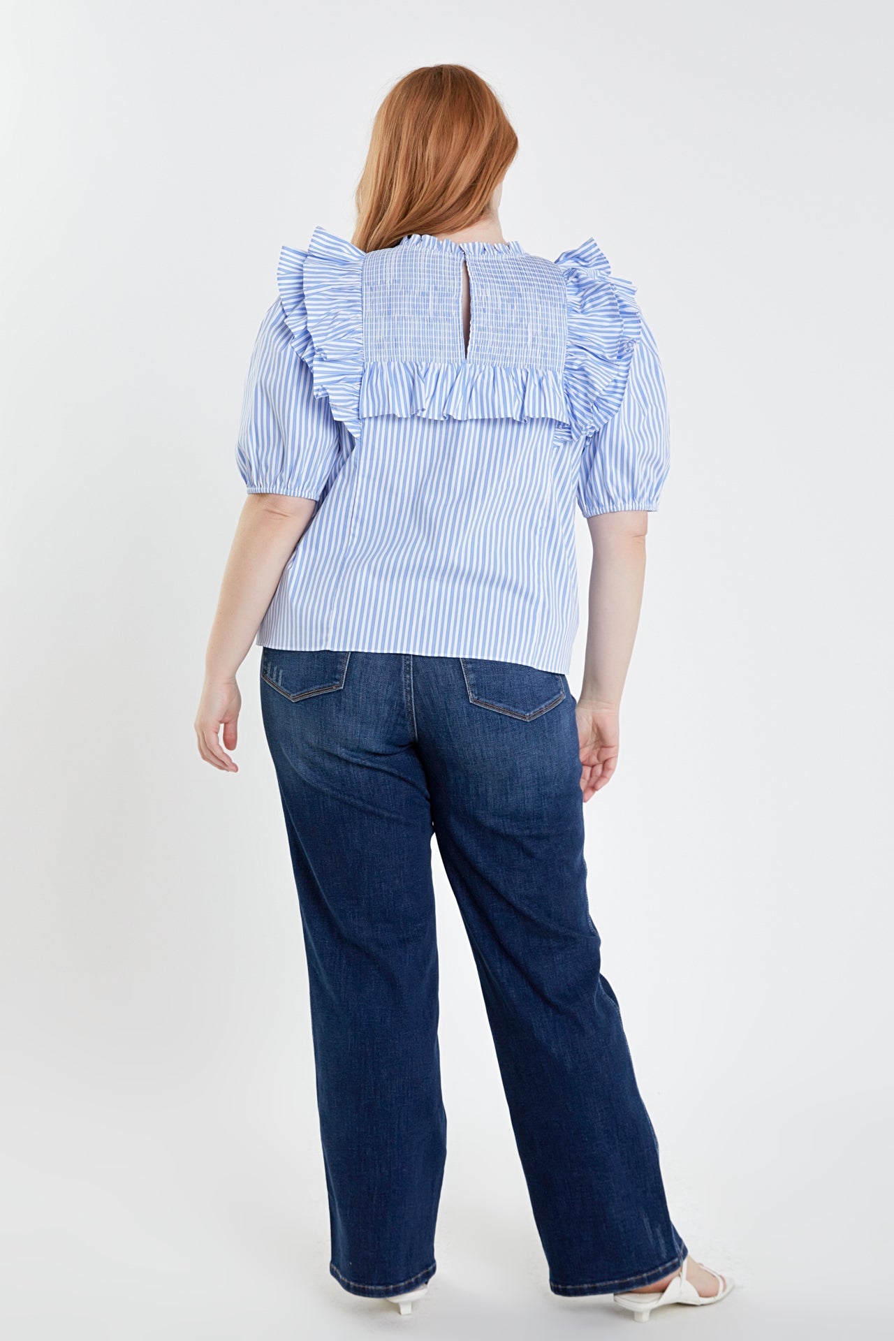 ENGLISH FACTORY - Smocked Top - TOPS available at Objectrare