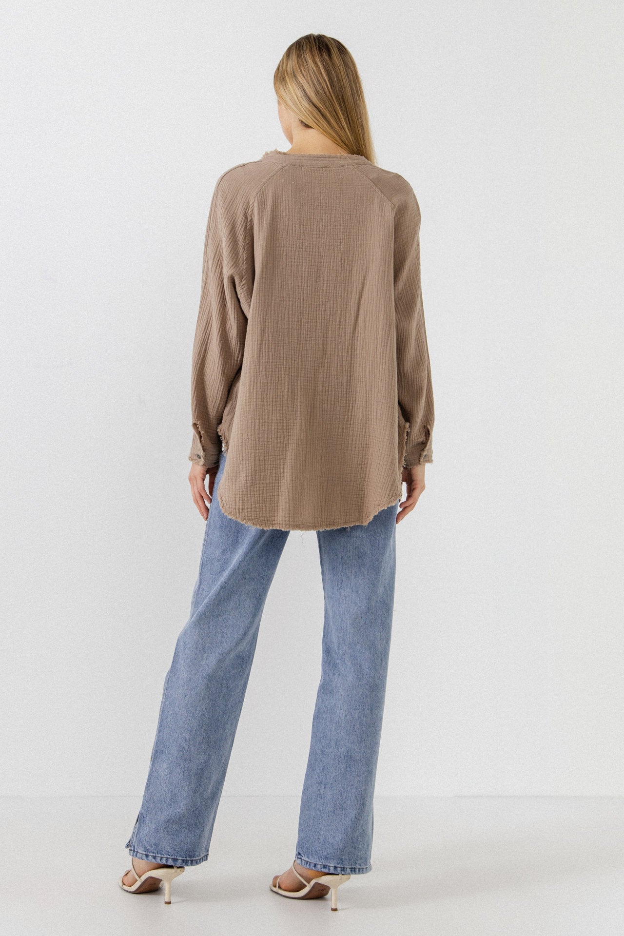 FREE THE ROSES - Button Down Tunic - TOPS available at Objectrare