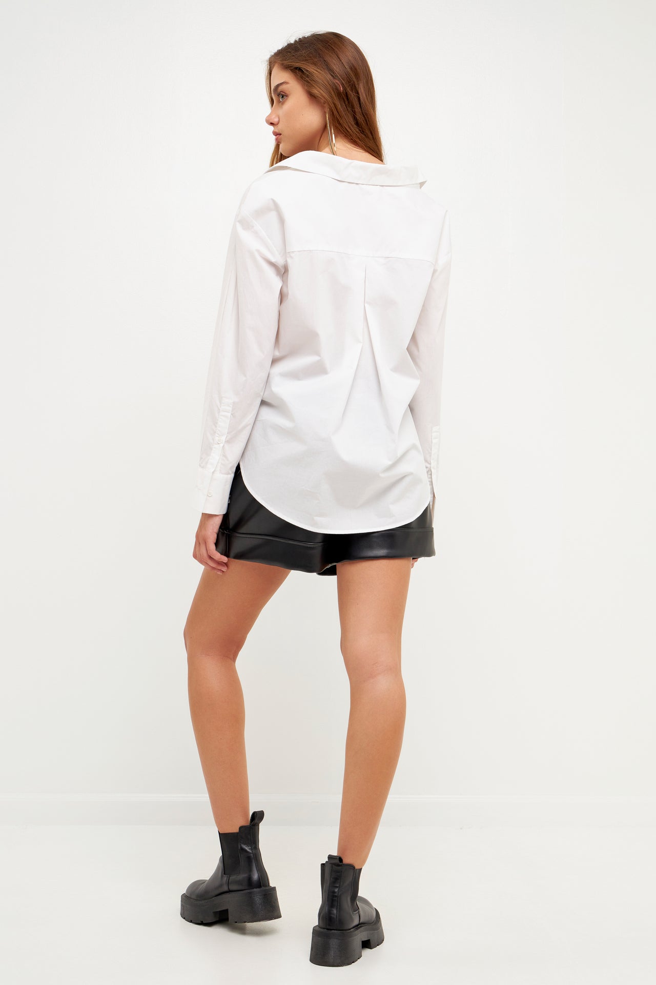 GREY LAB - D-Ring Detailed Shirt - TOPS available at Objectrare