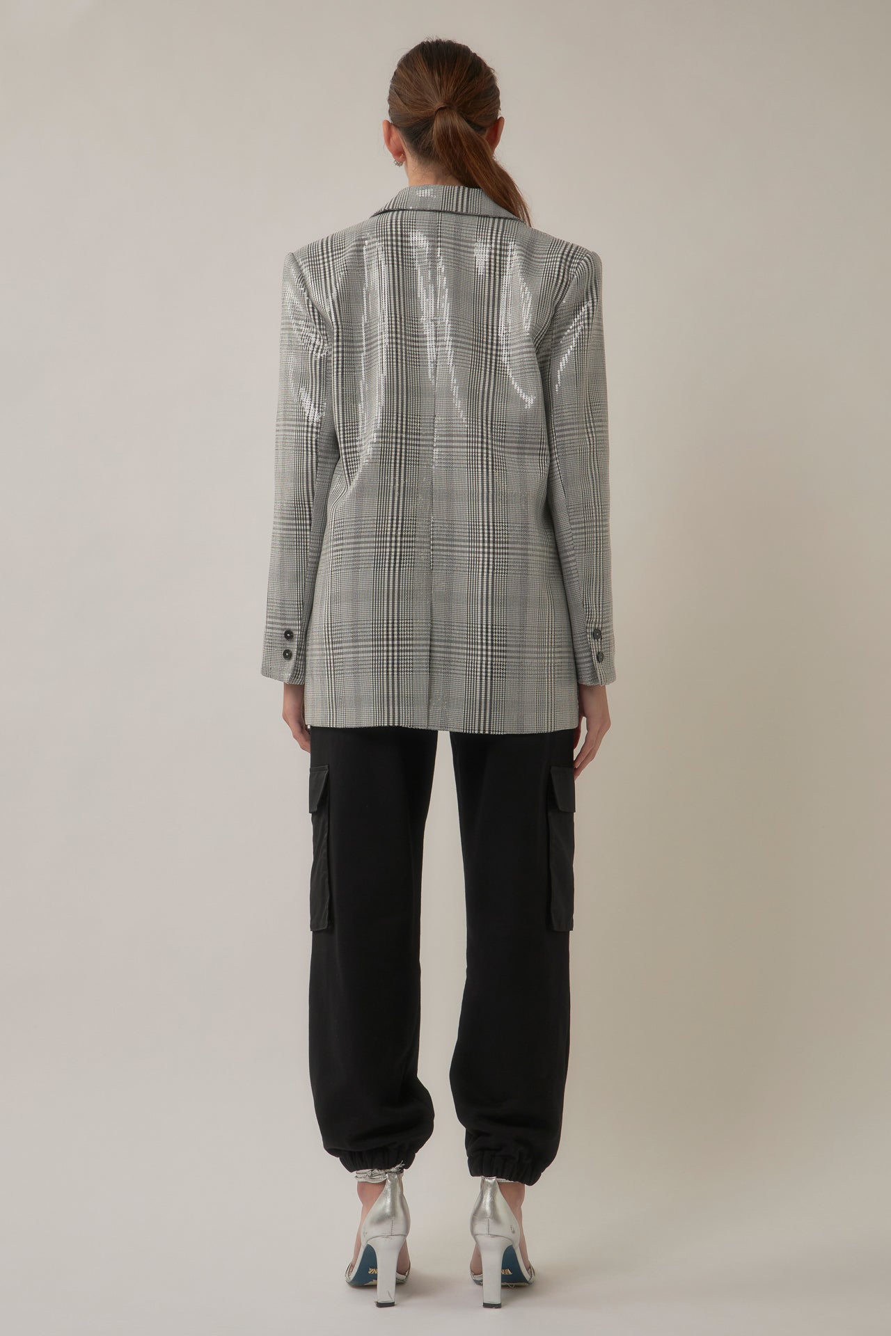 GREY LAB - Sequins Blazer - BLAZERS available at Objectrare
