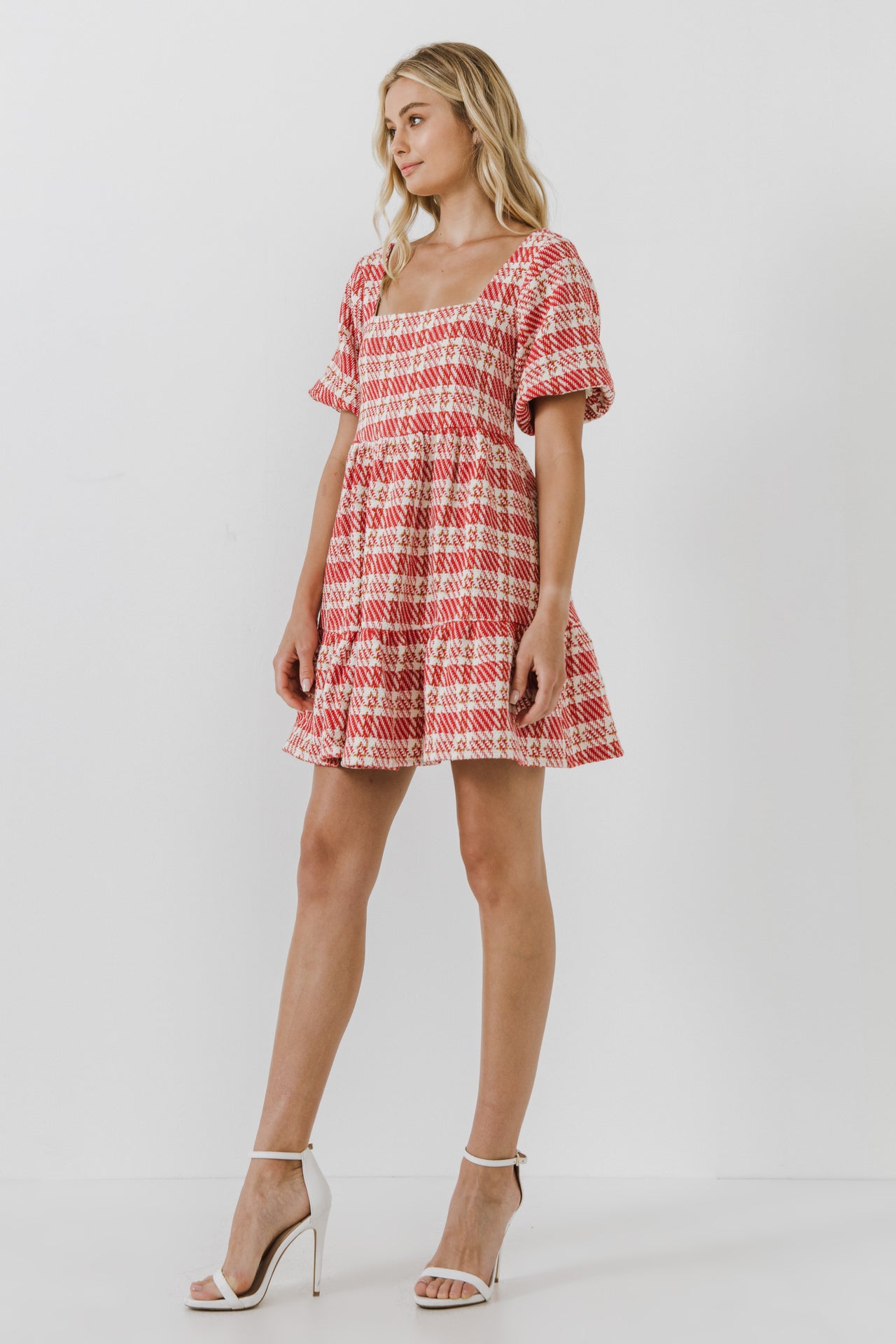ENGLISH FACTORY - Tweed Mini Dress - DRESSES available at Objectrare