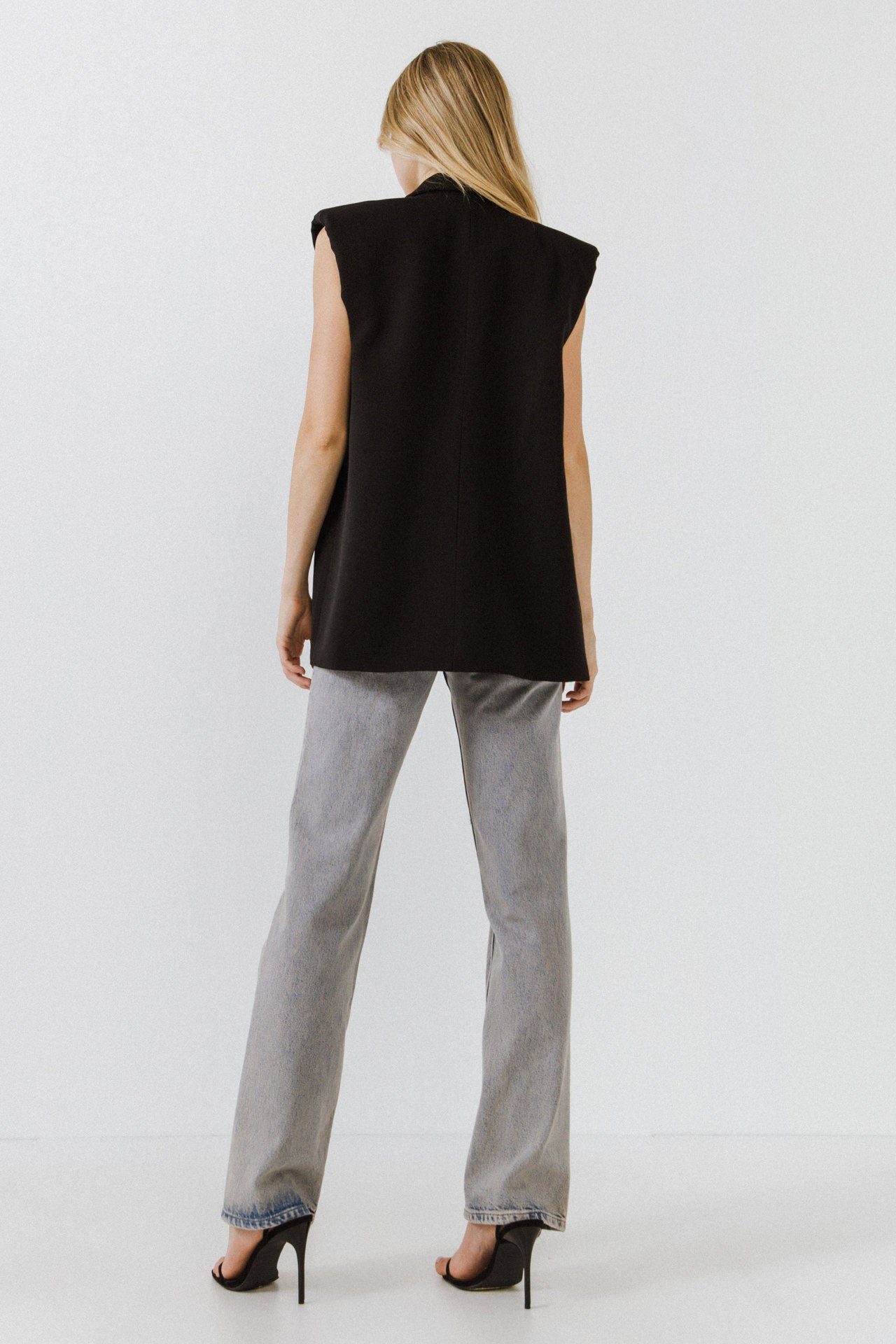 ENDLESS ROSE - Shoulder Pad Vest - BLAZERS available at Objectrare