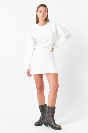 GREY LAB - Knitted Mini Dress - DRESSES available at Objectrare