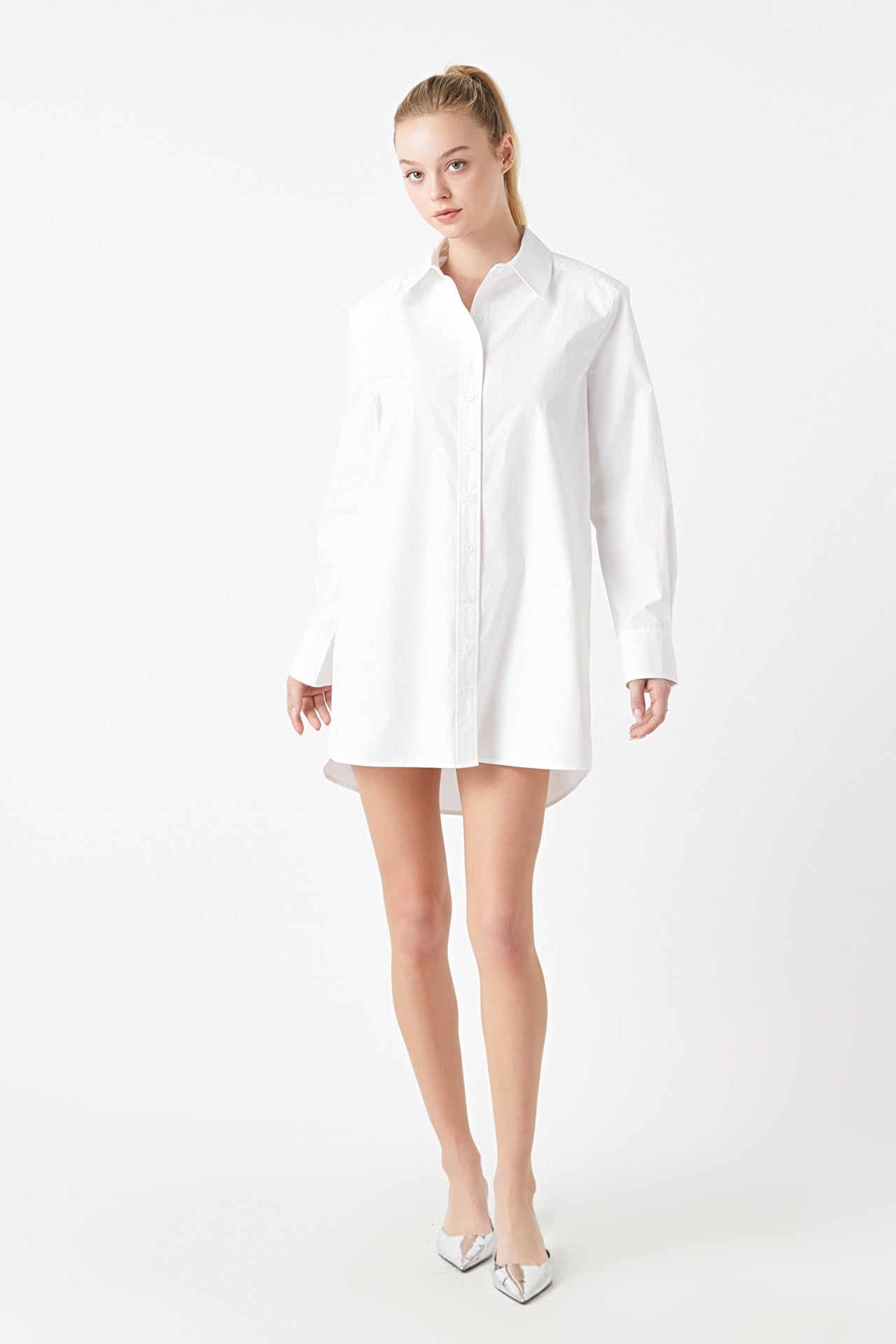 GREY LAB - Grey Lab - Shirt Mini Dress - DRESSES available at Objectrare