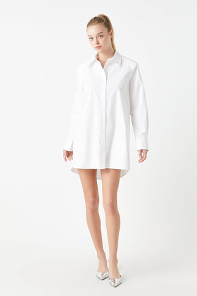 GREY LAB - Shirt Mini Dress - DRESSES available at Objectrare
