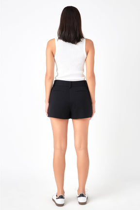 GREY LAB - Grey Lab - Low Waisted Mini Skort - SKORTS available at Objectrare