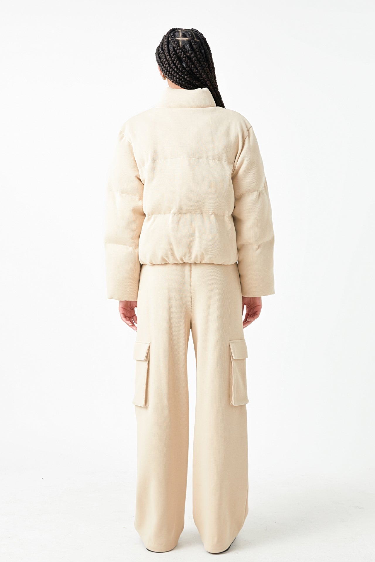 GREY LAB - Wide Knit Pants with Pockets - PANTS available at Objectrare