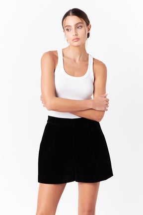 GREY LAB - Velvet Short - SHORTS available at Objectrare