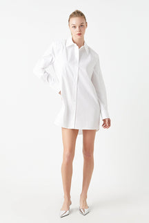 GREY LAB - Grey Lab - Shirt Mini Dress - DRESSES available at Objectrare