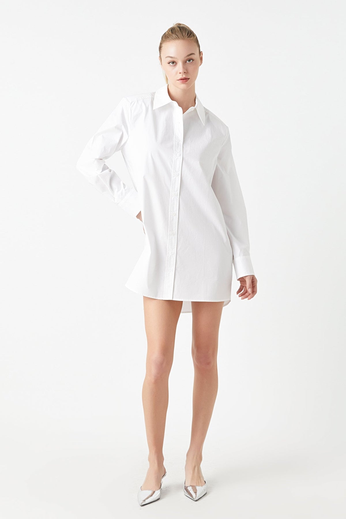 GREY LAB - Shirt Mini Dress - DRESSES available at Objectrare
