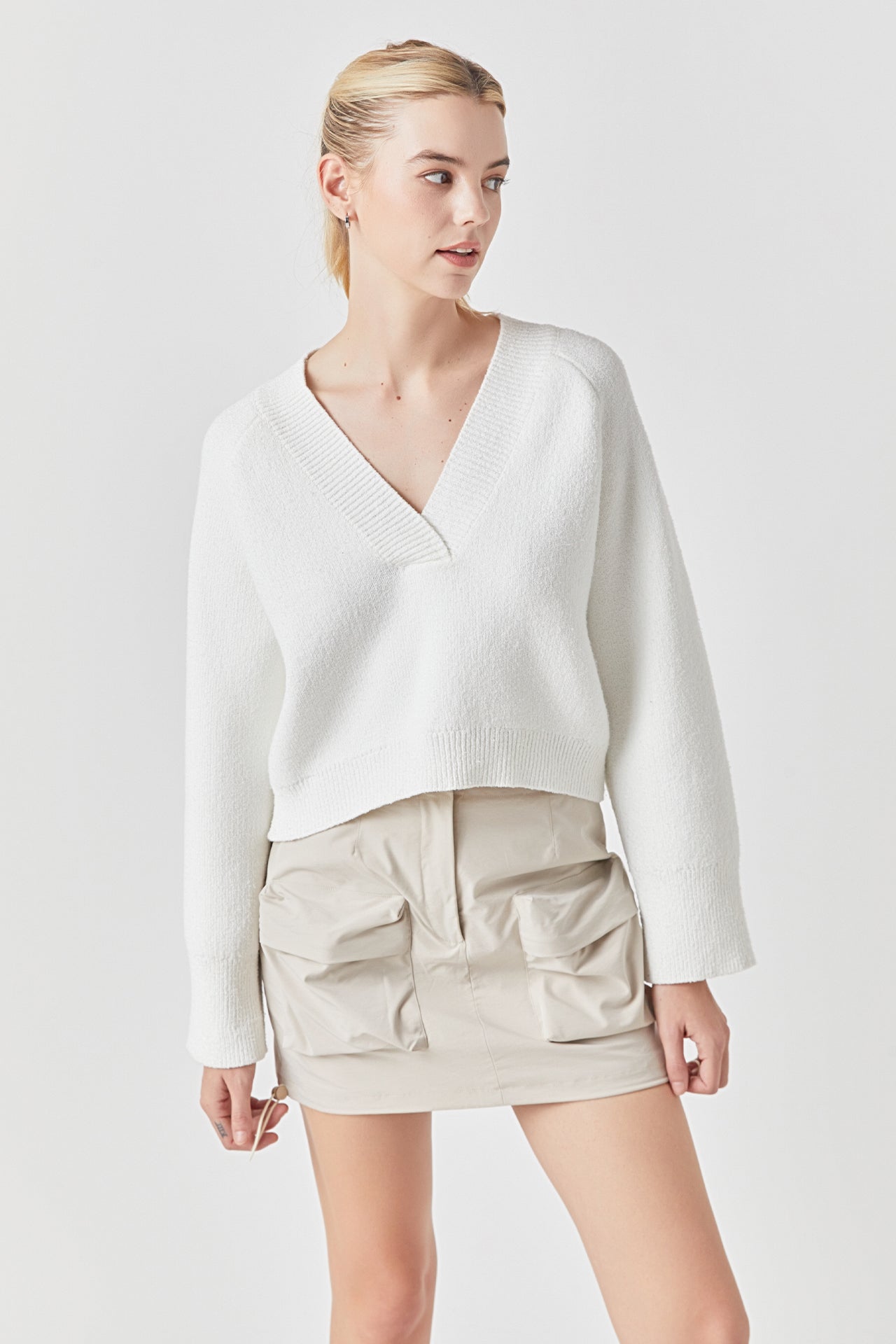 GREY LAB - Cargo Mini Skirt - SKIRTS available at Objectrare