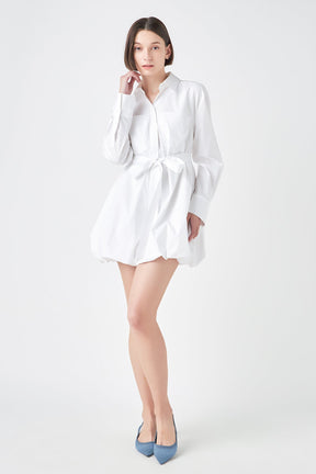 GREY LAB - Grey Lab - Bubble Shirt Dress - DRESSES available at Objectrare