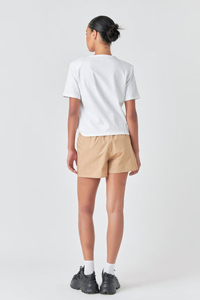 GREY LAB - Grey Lab - Boyfriend Shorts - SHORTS available at Objectrare