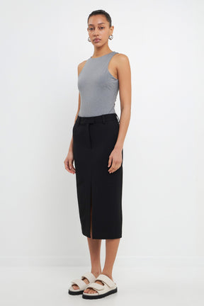 GREY LAB - Solid Body Suit - TOPS available at Objectrare