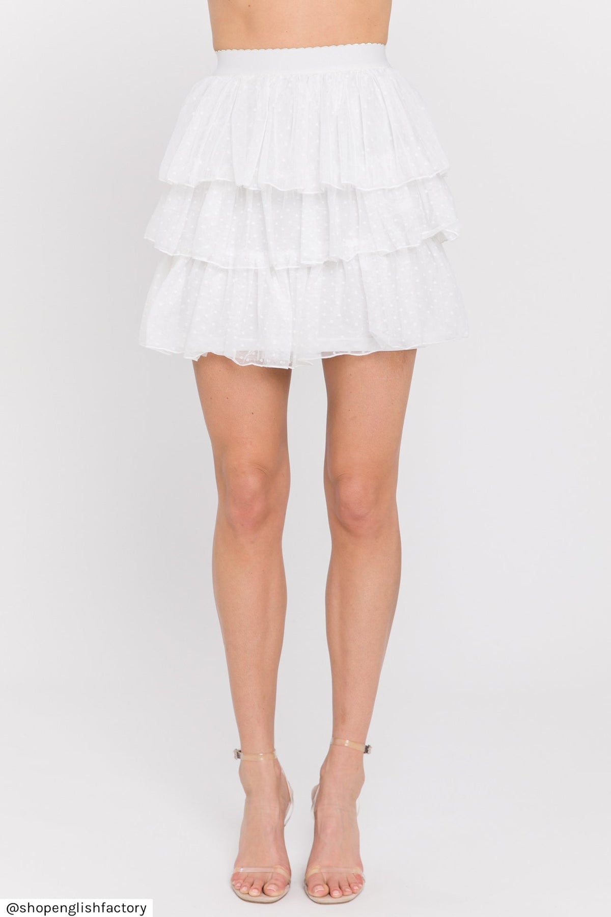 3 Tiered Ruffled Mini Dress