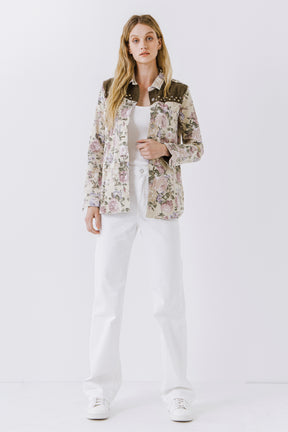 Floral jacket