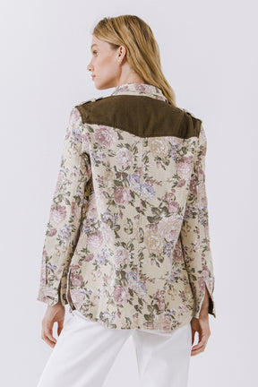 Floral jacket