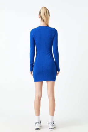 GREY LAB - Slinky Mini Dress - DRESSES available at Objectrare