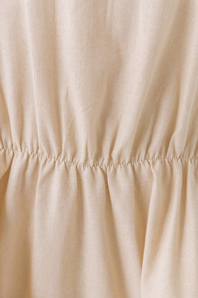 ENGLISH FACTORY - Spaghetti Tie Detail Mini Dress with Elastic Waist - DRESSES available at Objectrare