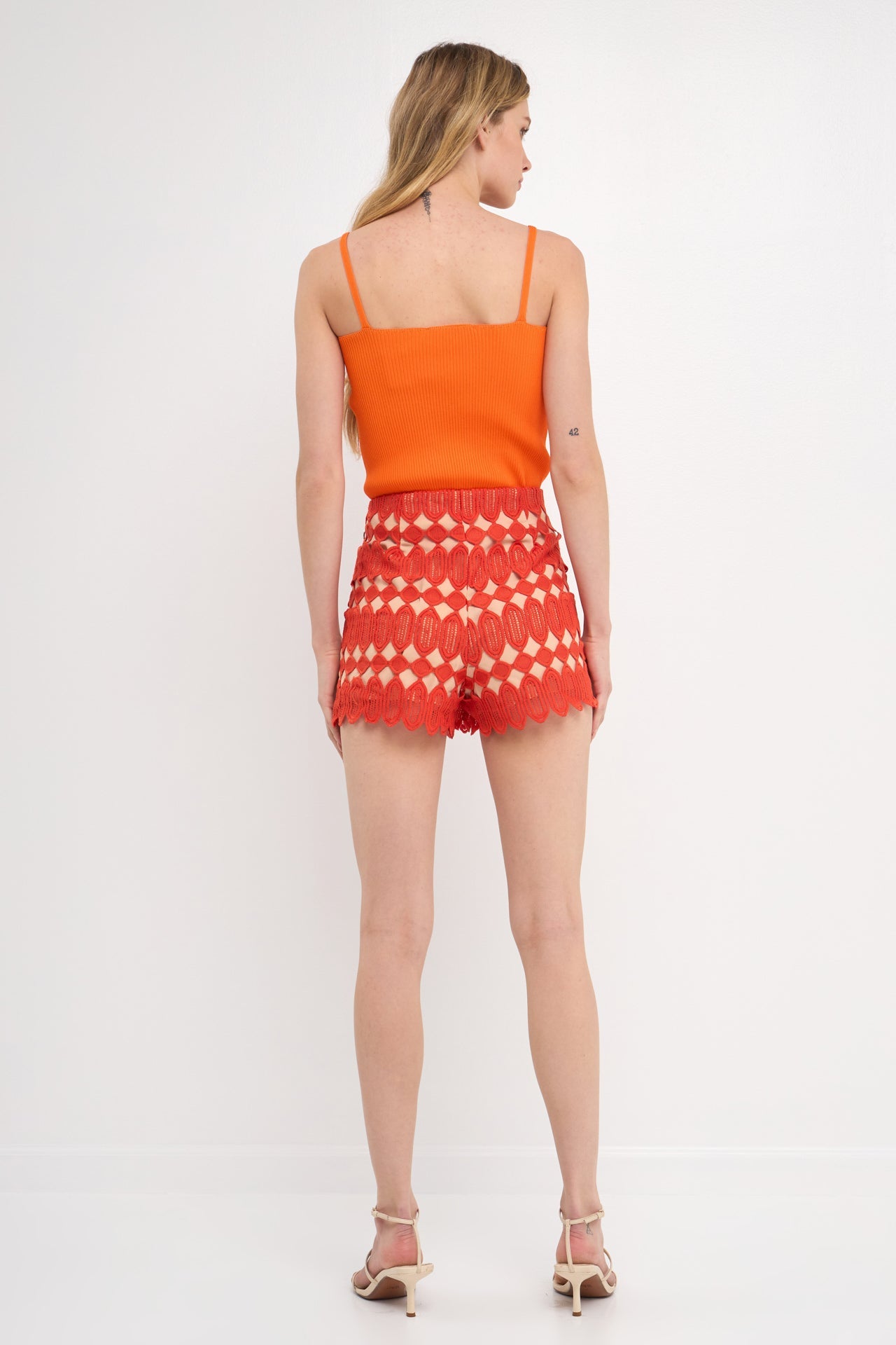 ENGLISH FACTORY - Lace Shorts - SHORTS available at Objectrare