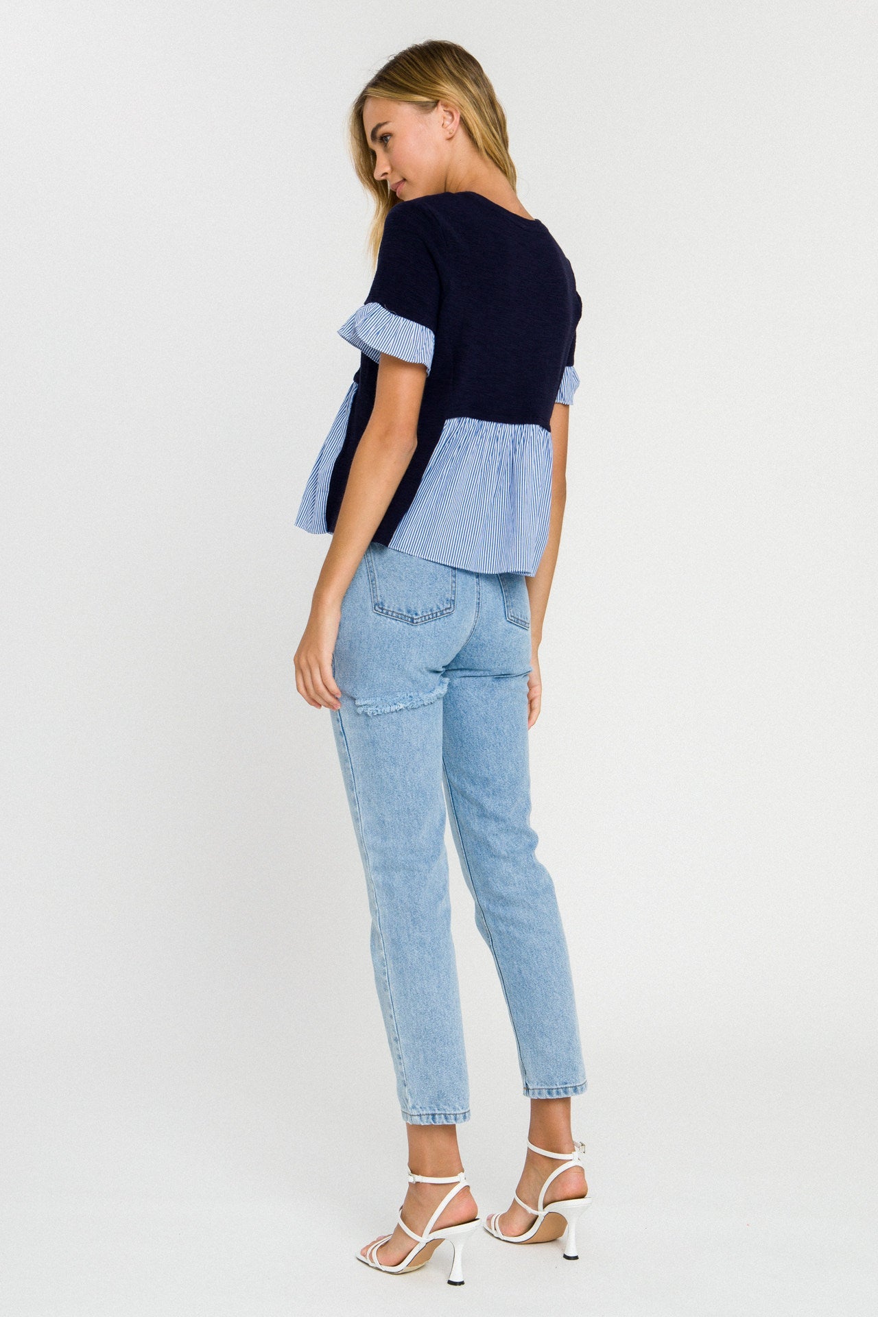 ENGLISH FACTORY - Short Sleeve Top - TOPS available at Objectrare