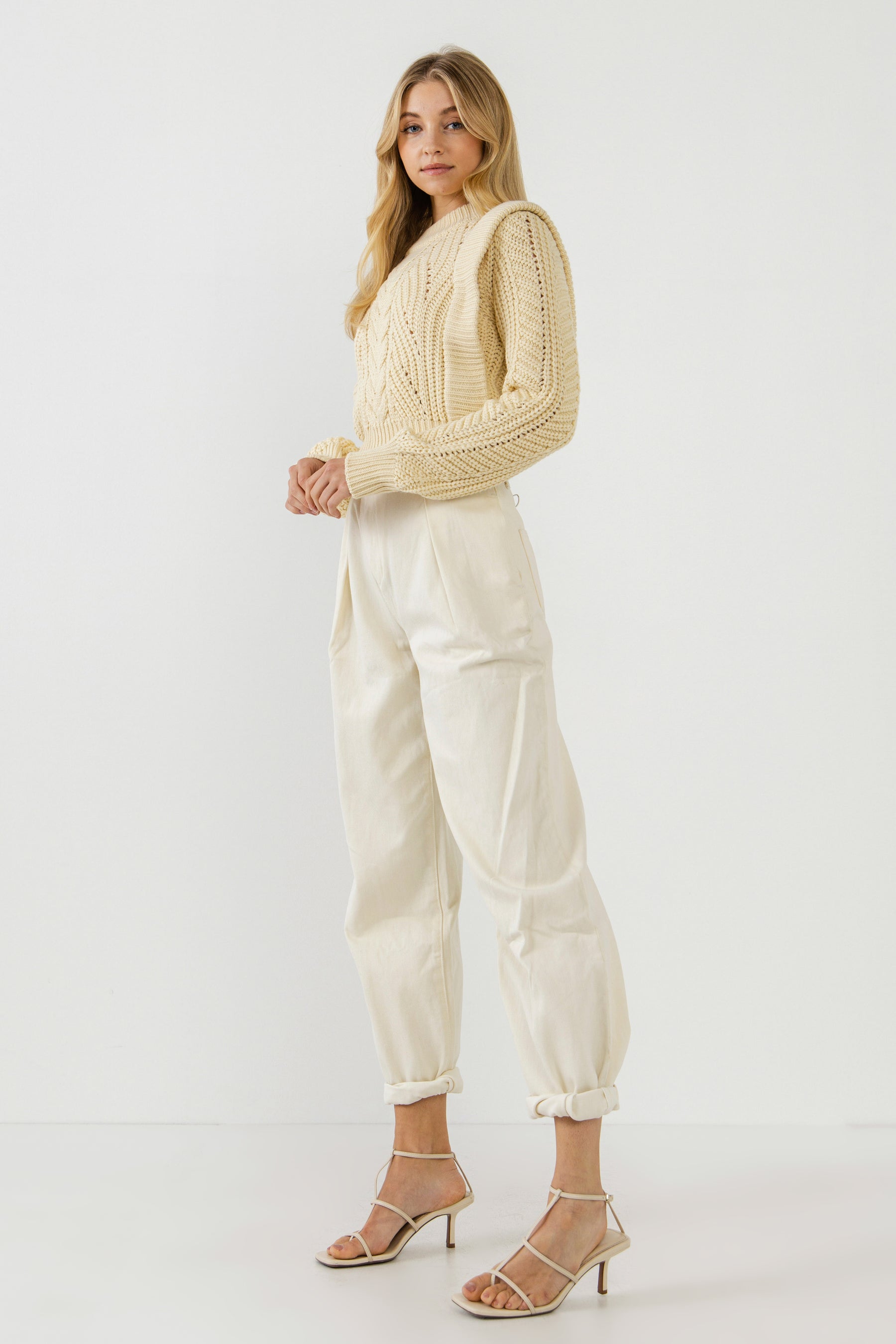 ENGLISH FACTORY - Knitted Sweater - SWEATERS & KNITS available at Objectrare