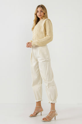 ENGLISH FACTORY - Knitted Sweater - SWEATERS & KNITS available at Objectrare