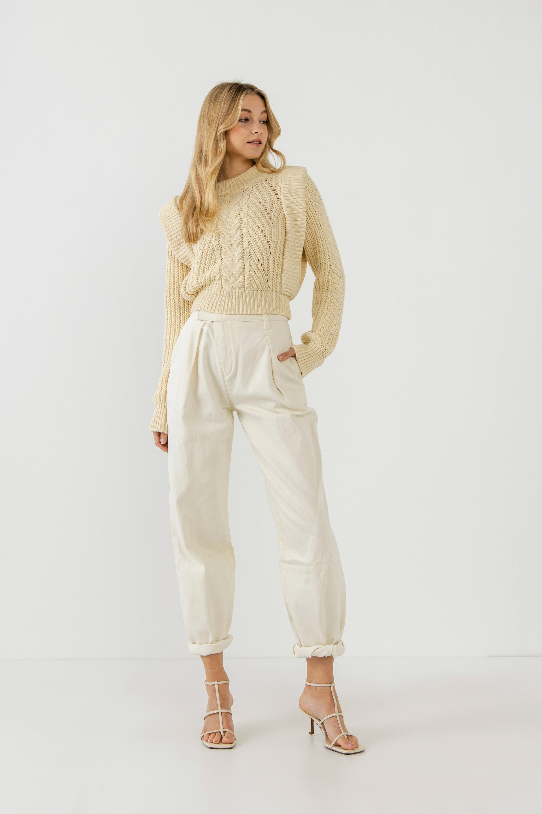 ENGLISH FACTORY - Knitted Sweater - SWEATERS & KNITS available at Objectrare