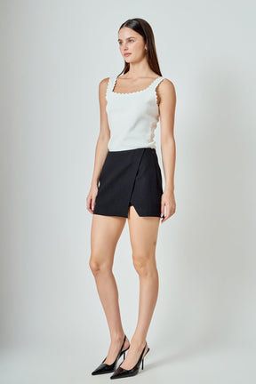 ENDLESS ROSE - Knitted Tank Top - TOPS available at Objectrare